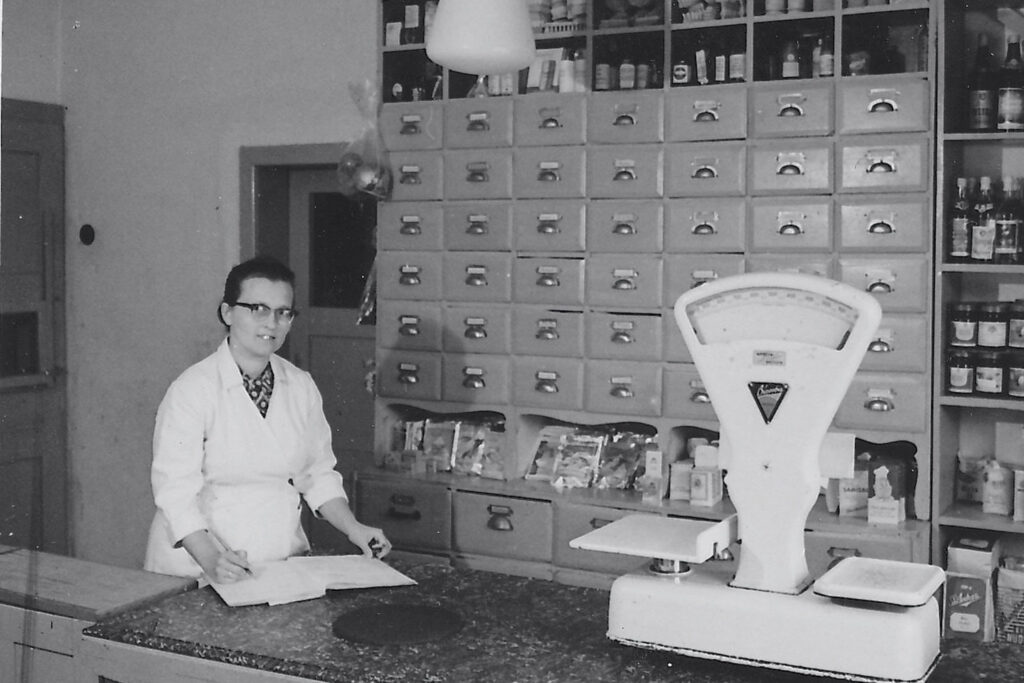 Guttau - 1960 In der Bäckerei Heinig