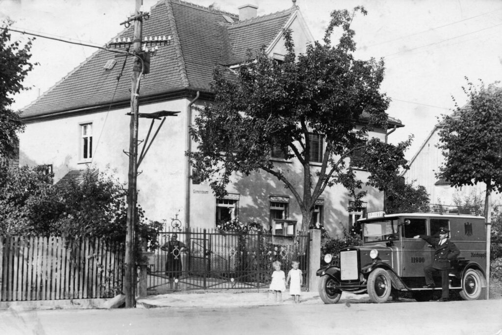 Guttau - 1933 Poststelle