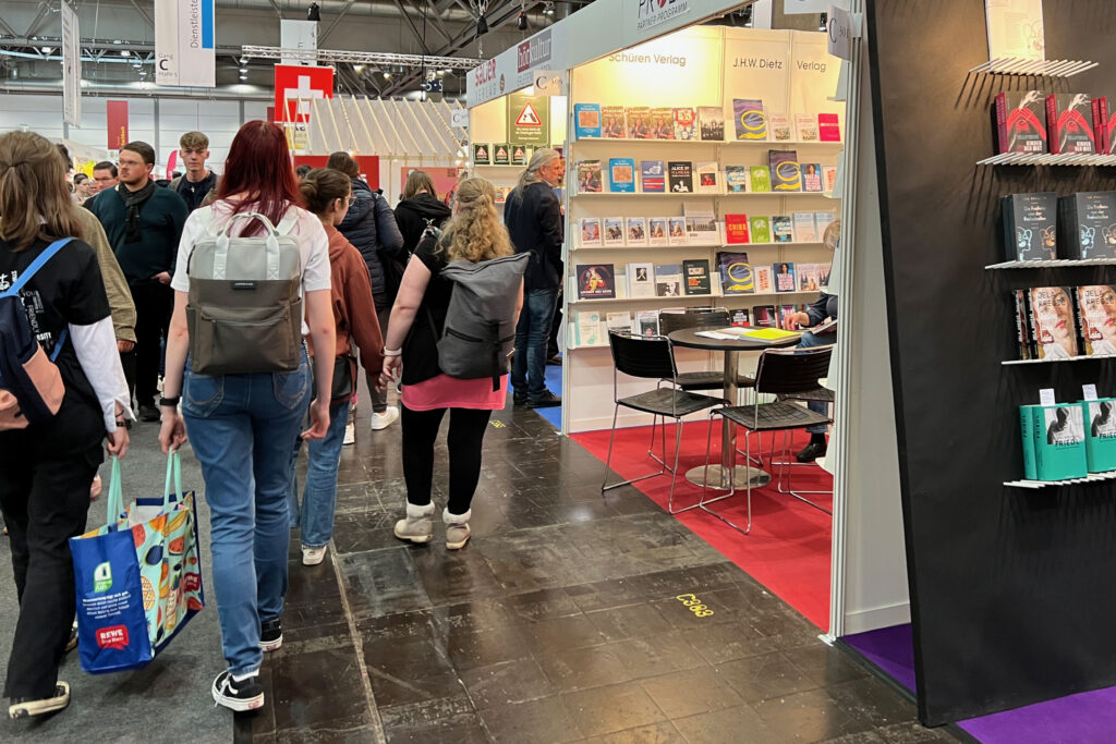 Leipziger Buchmesse 2023 - Messetrubel